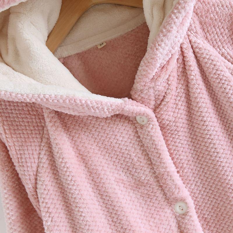 Couple Matching Hooded Pajama Robe (Various Designs) Product Image