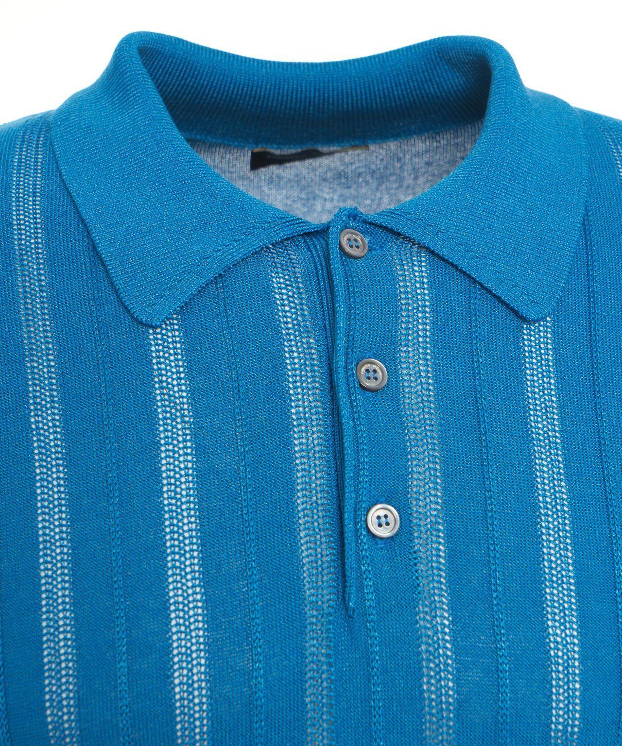 Knitted polo shirt Product Image