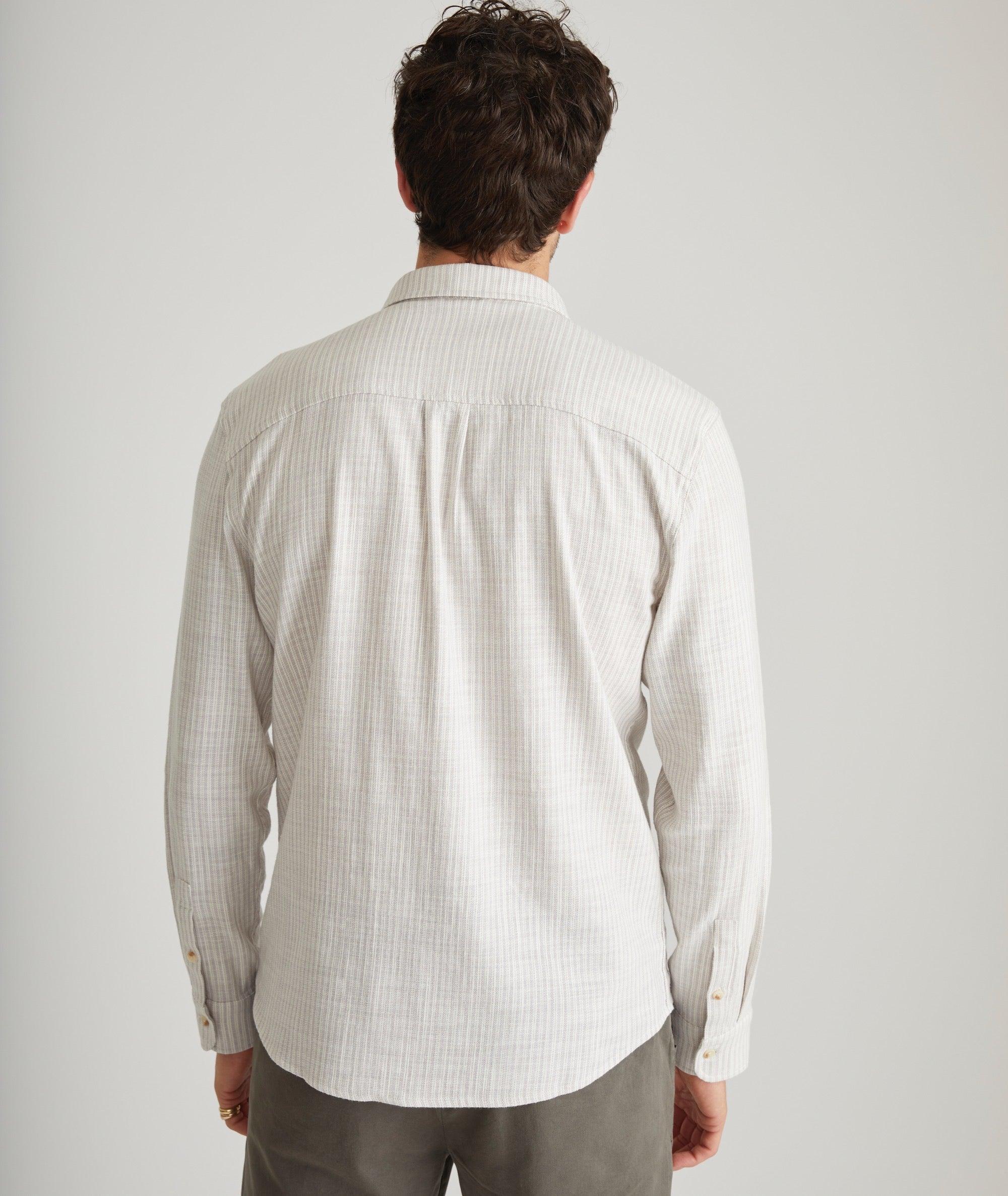 Stretch Selvage Long Sleeve Shirt Product Image