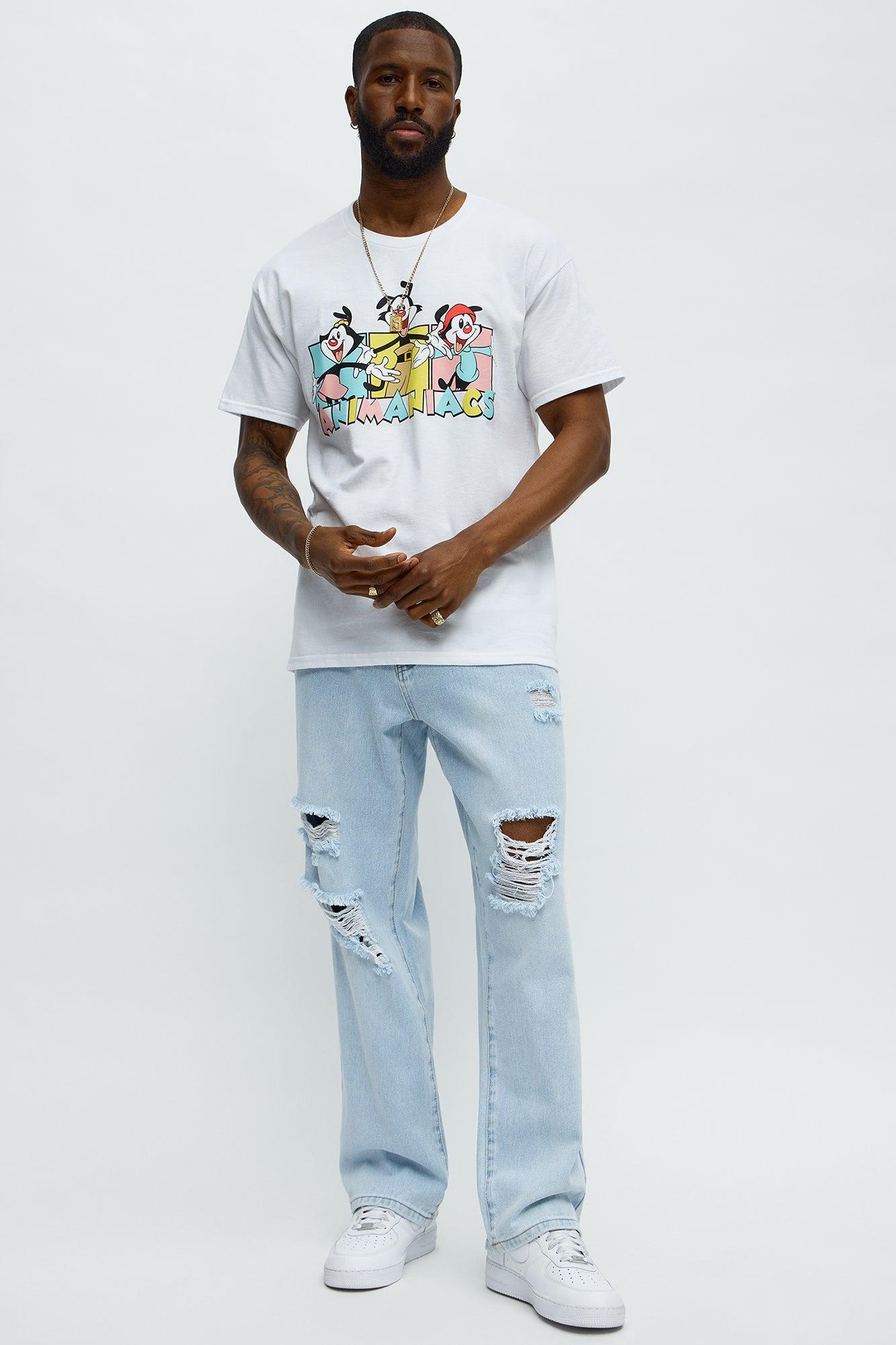 Animaniacs Sing A Long Short Sleeve Tee - White Male Product Image