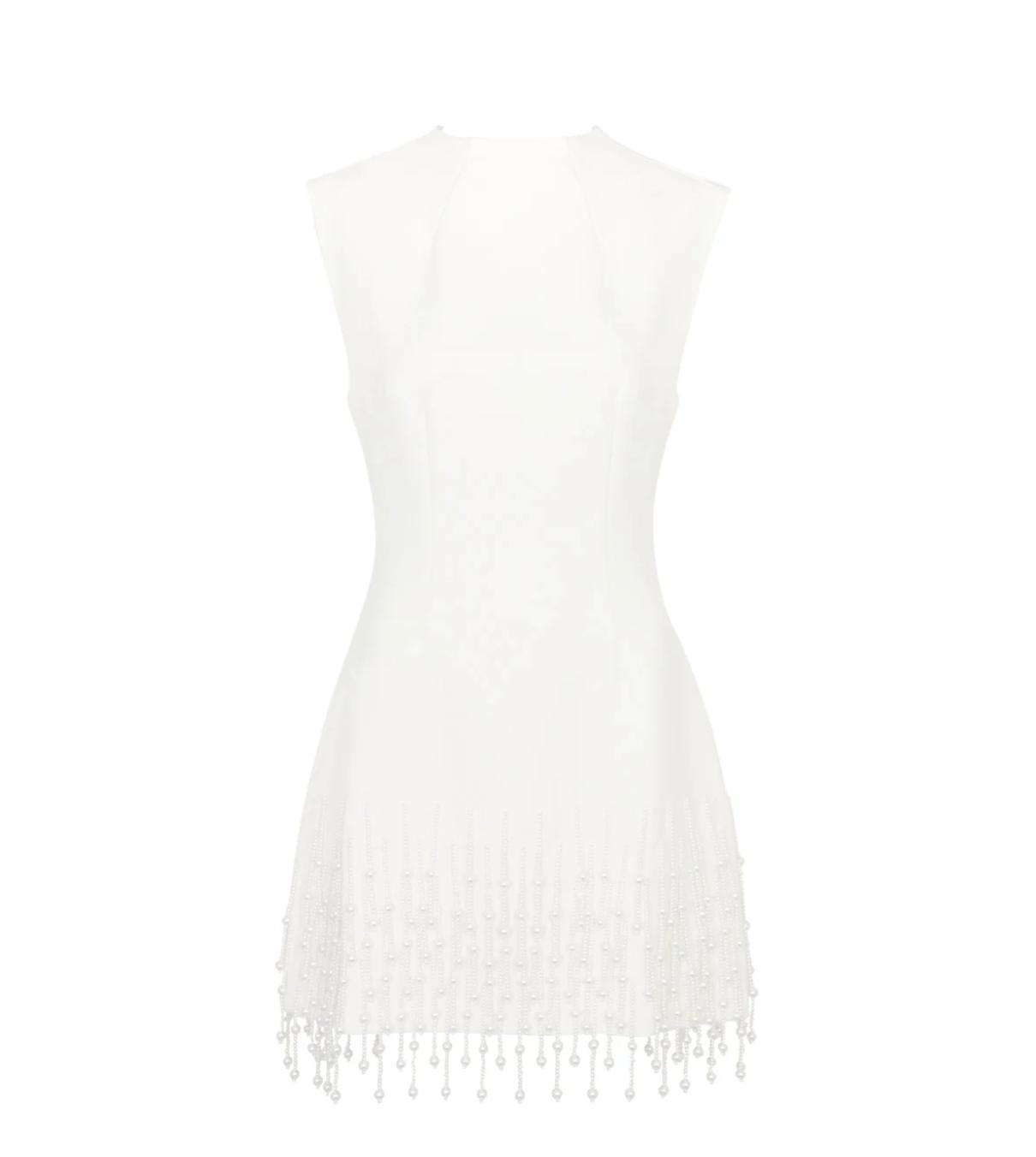 The Ultimate Muse Pearl Drop Sleeveless Dress Product Image