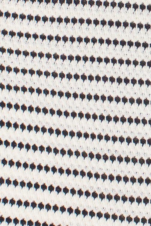 Bell Sleeve Striped Knit Top Product Image