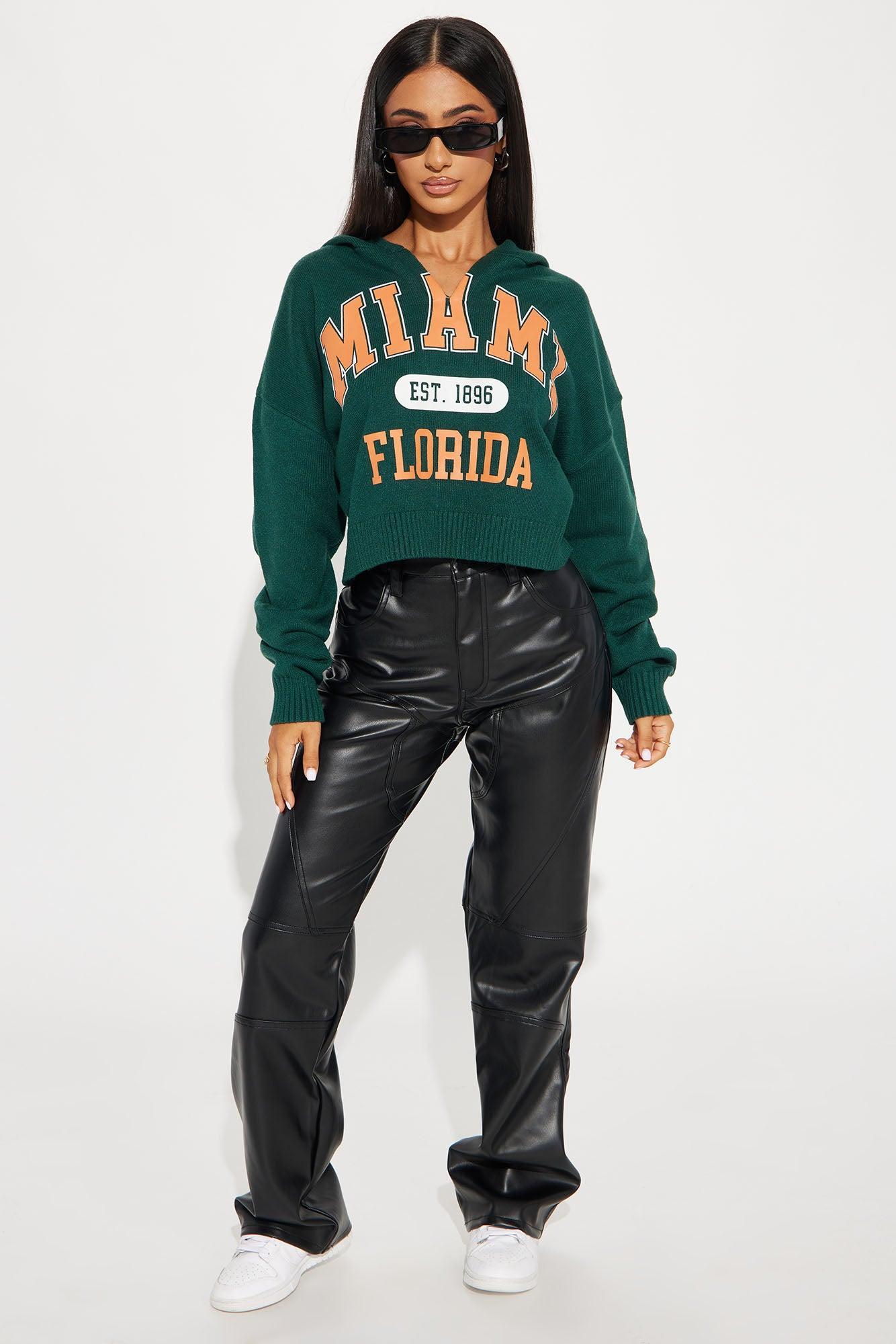 Miami Florida Sweater - Hunter Product Image