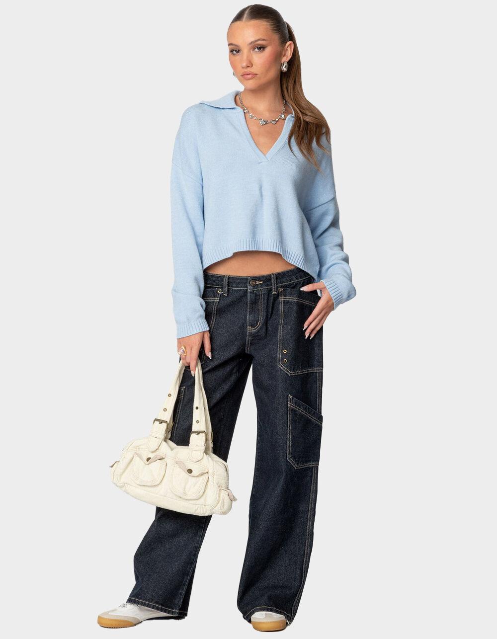 EDIKTED Xana Low Rise Carpenter Jeans Product Image