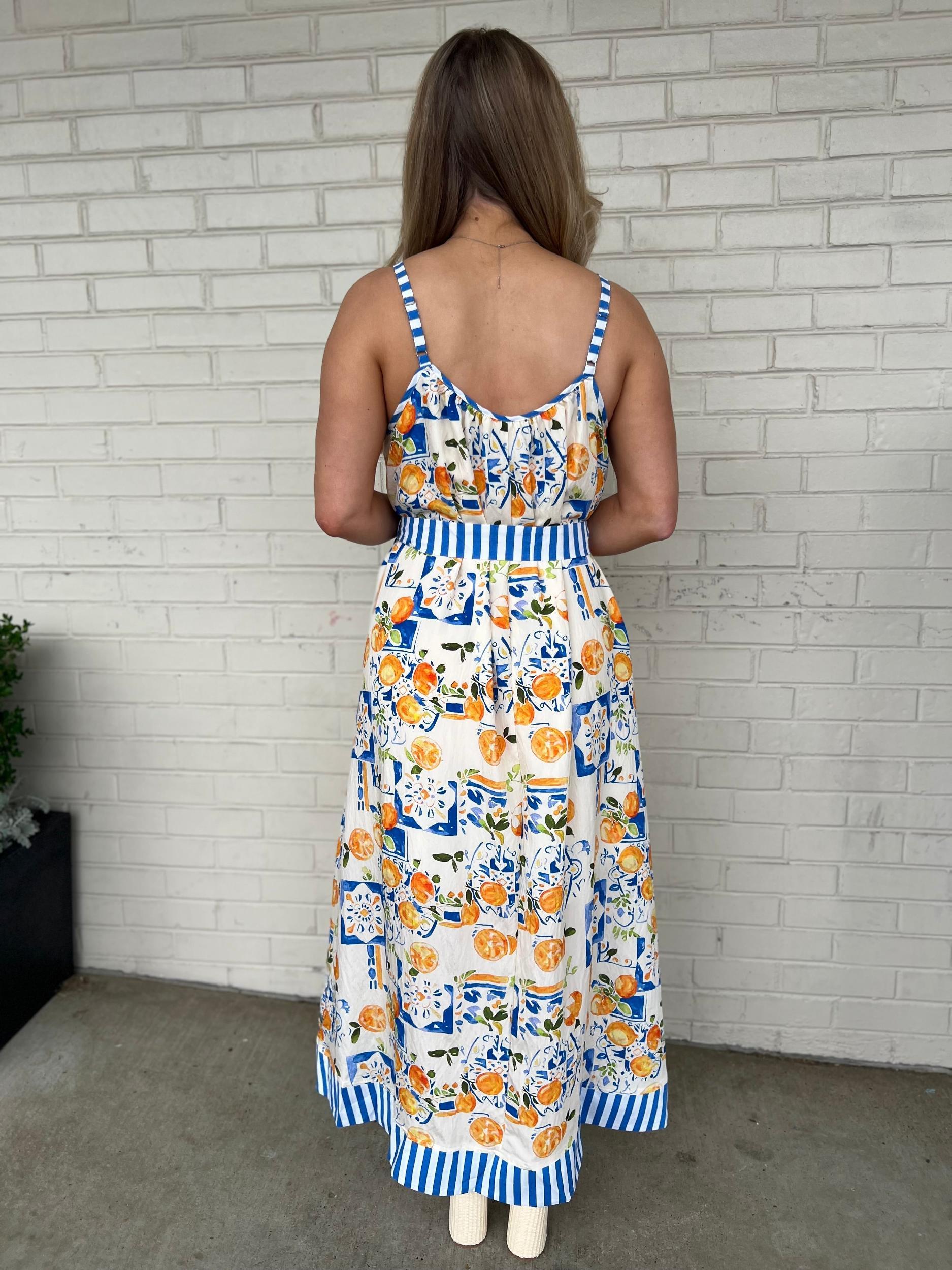 Reva Print Midi Dress Product Image