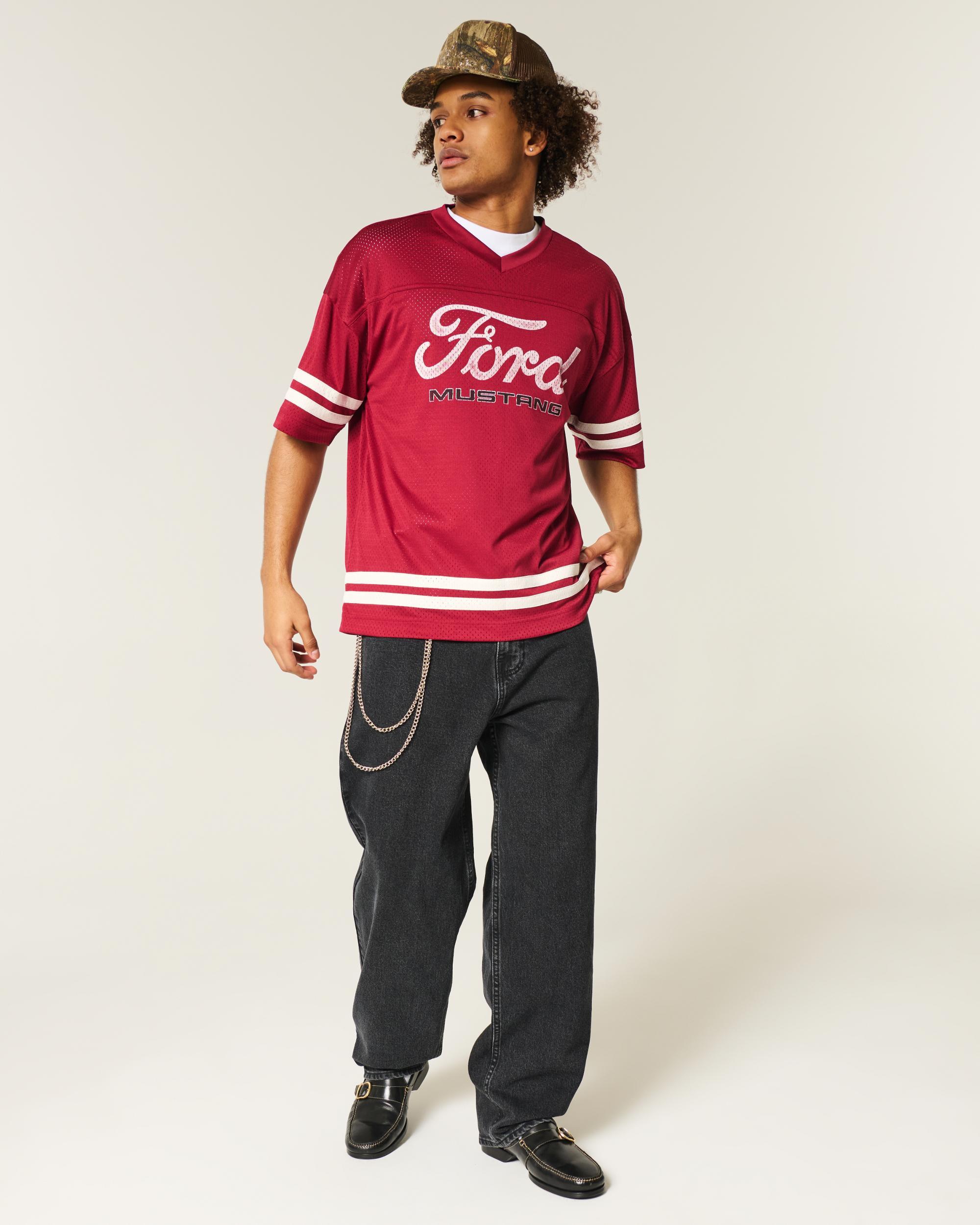 Washed Black Skater Baggy Jeans Product Image