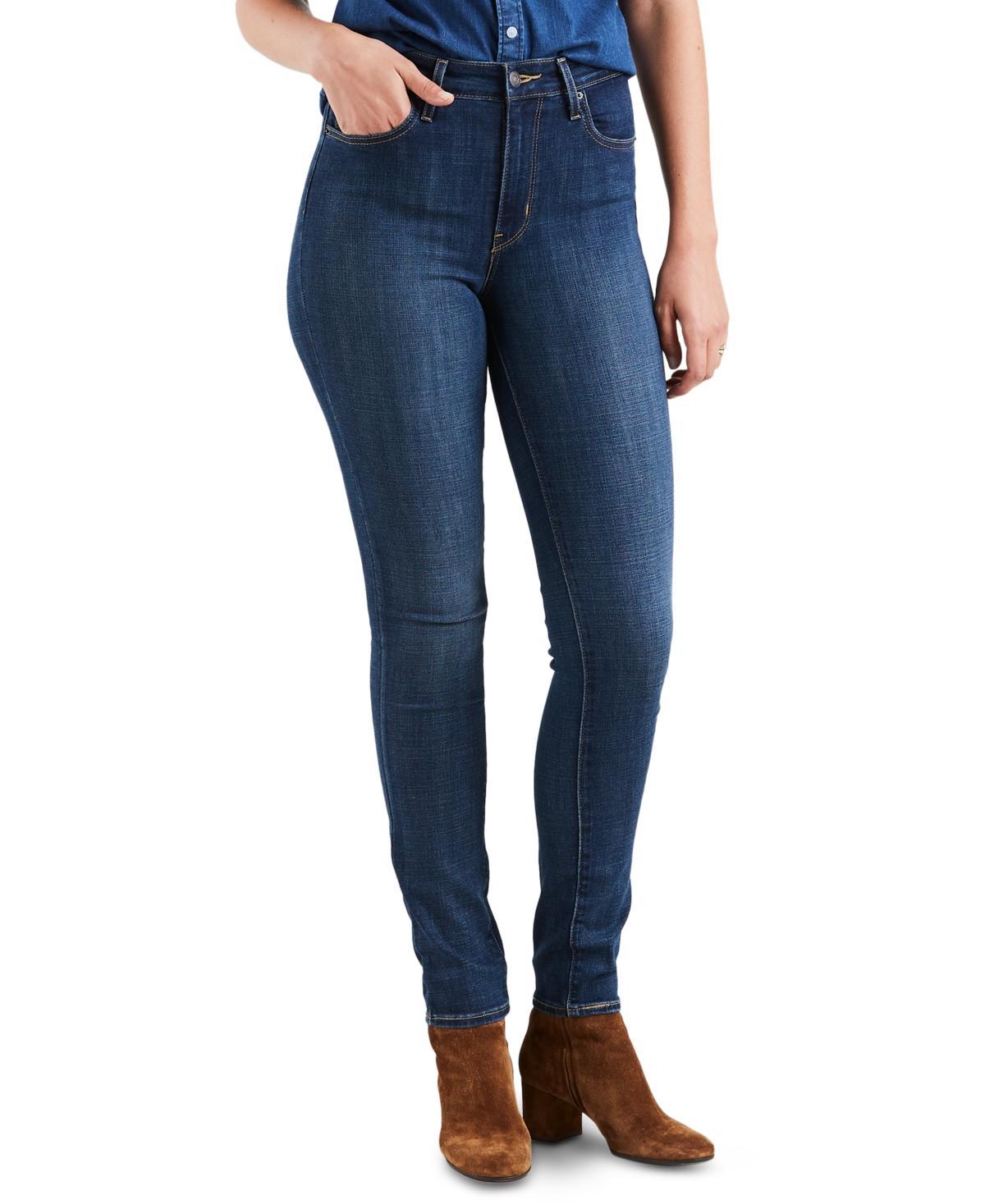 Women's Levi's® 721™ High Rise Skinny Jeans, Size: 34(US 18)Medium, Soft Black Product Image