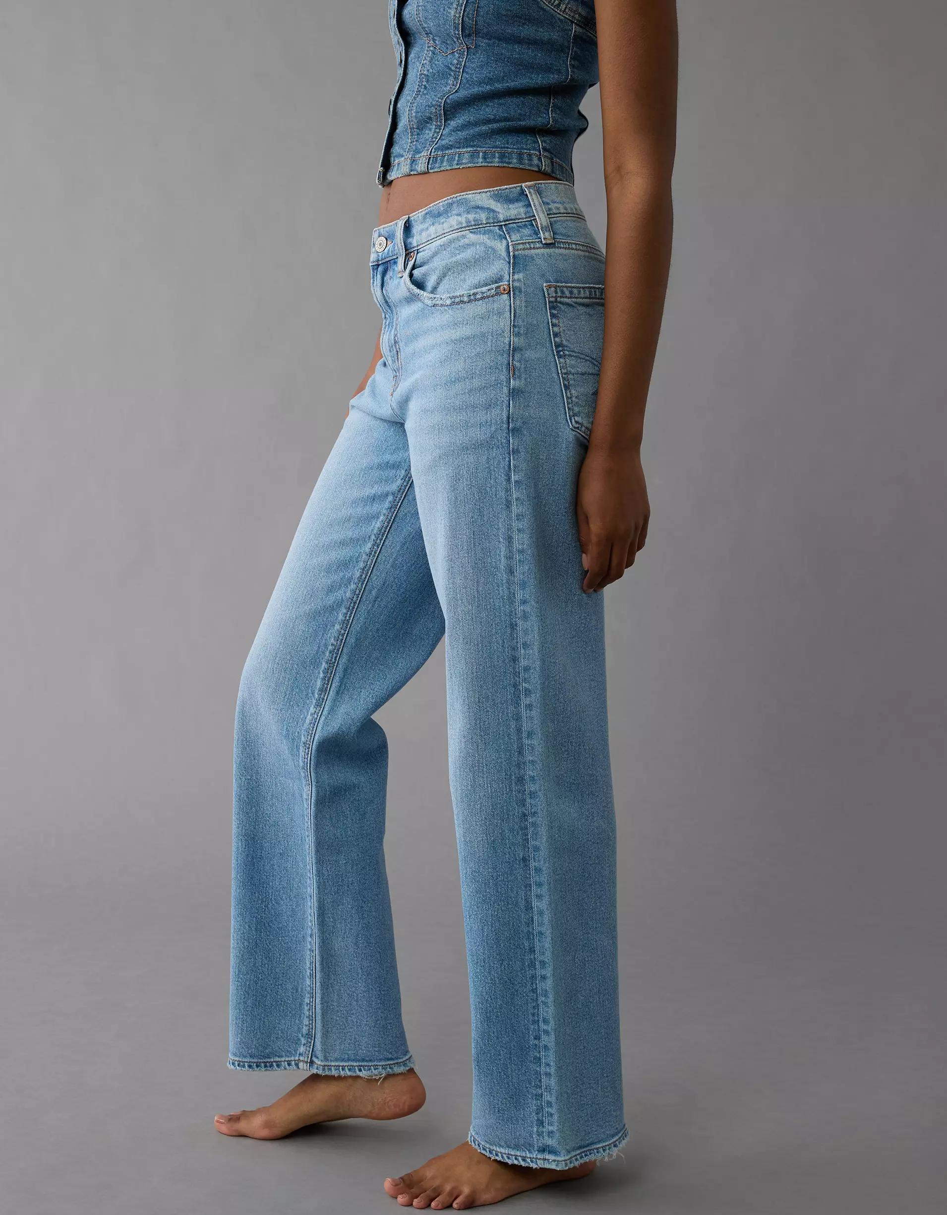 AE Strigid High-Waisted Stovepipe Jean Product Image