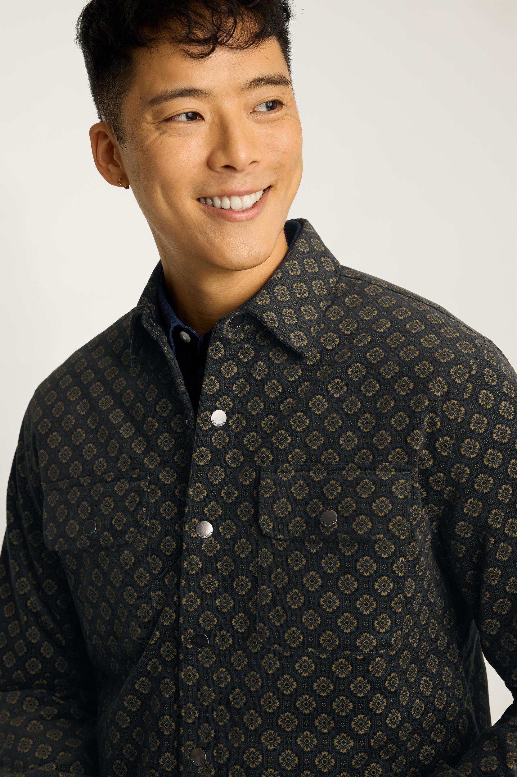 Cord Quilted Jacket Product Image