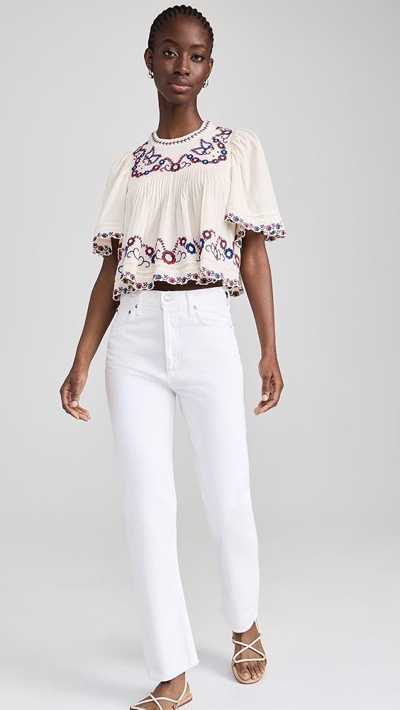 Sea Soren Embroidery Top | Shopbop Product Image