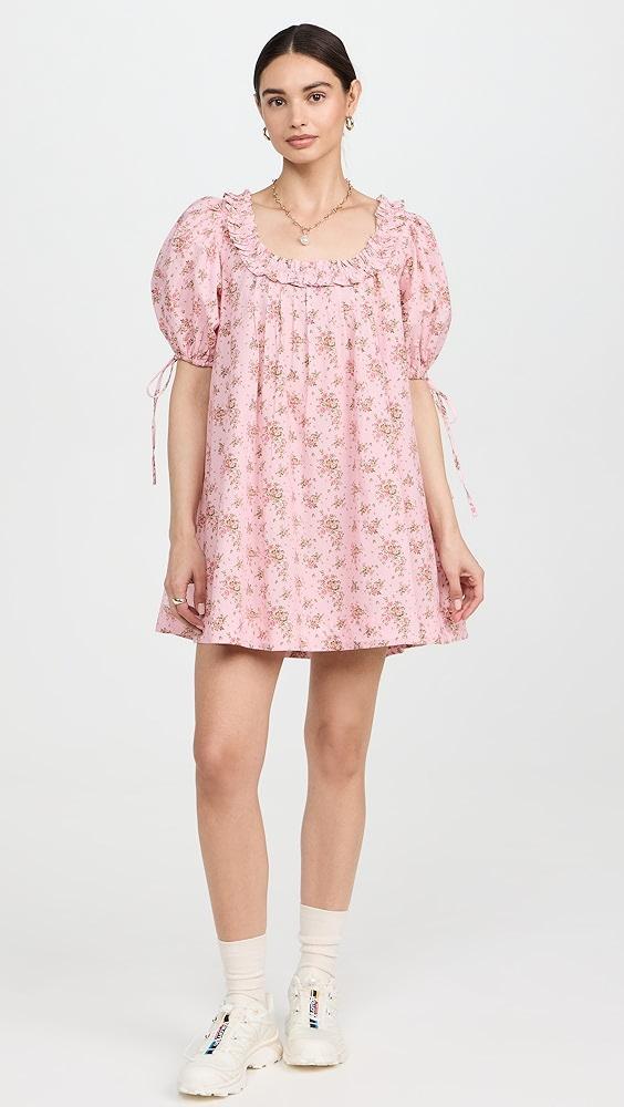 Damson Madder Jemima Ruffle Mini Dress | Shopbop Product Image