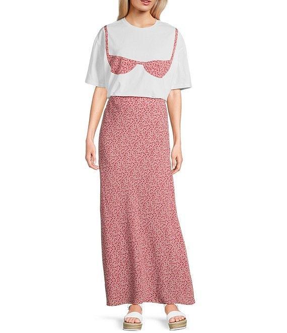 Things Between Floral Maxi Skirt Product Image