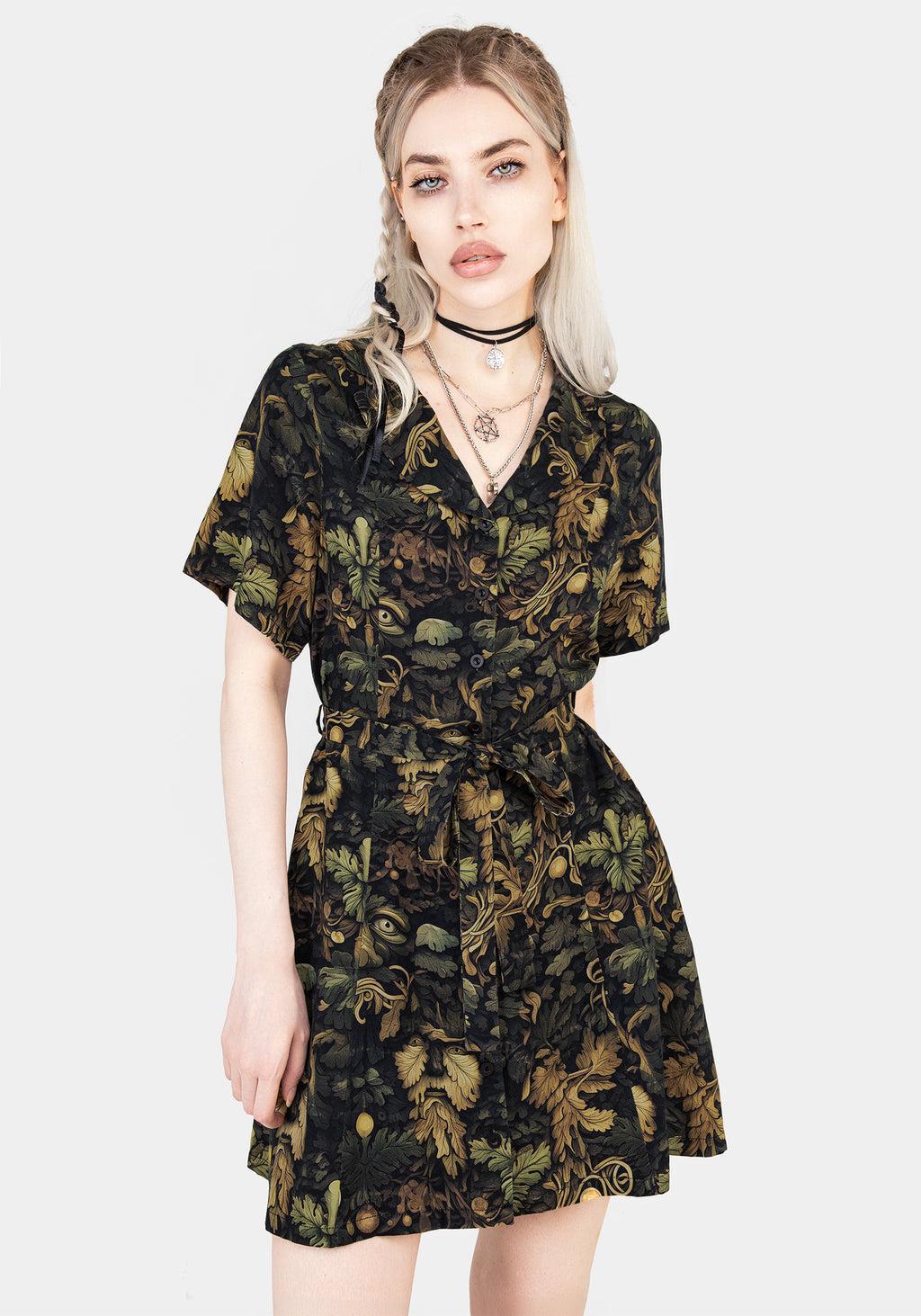 Rebirth Mini Shirt Dress Product Image