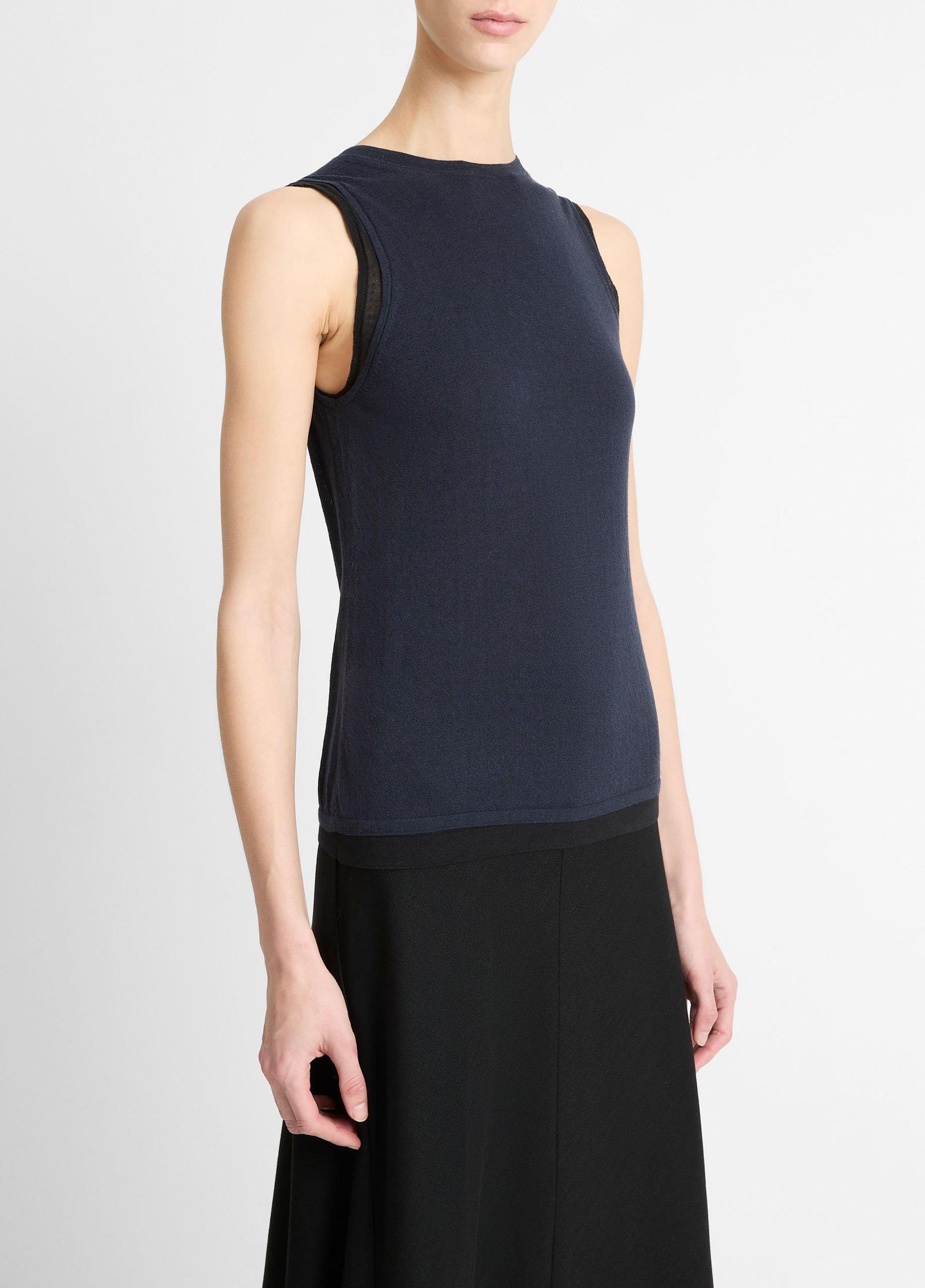 Double-Layer Knit Shell Product Image