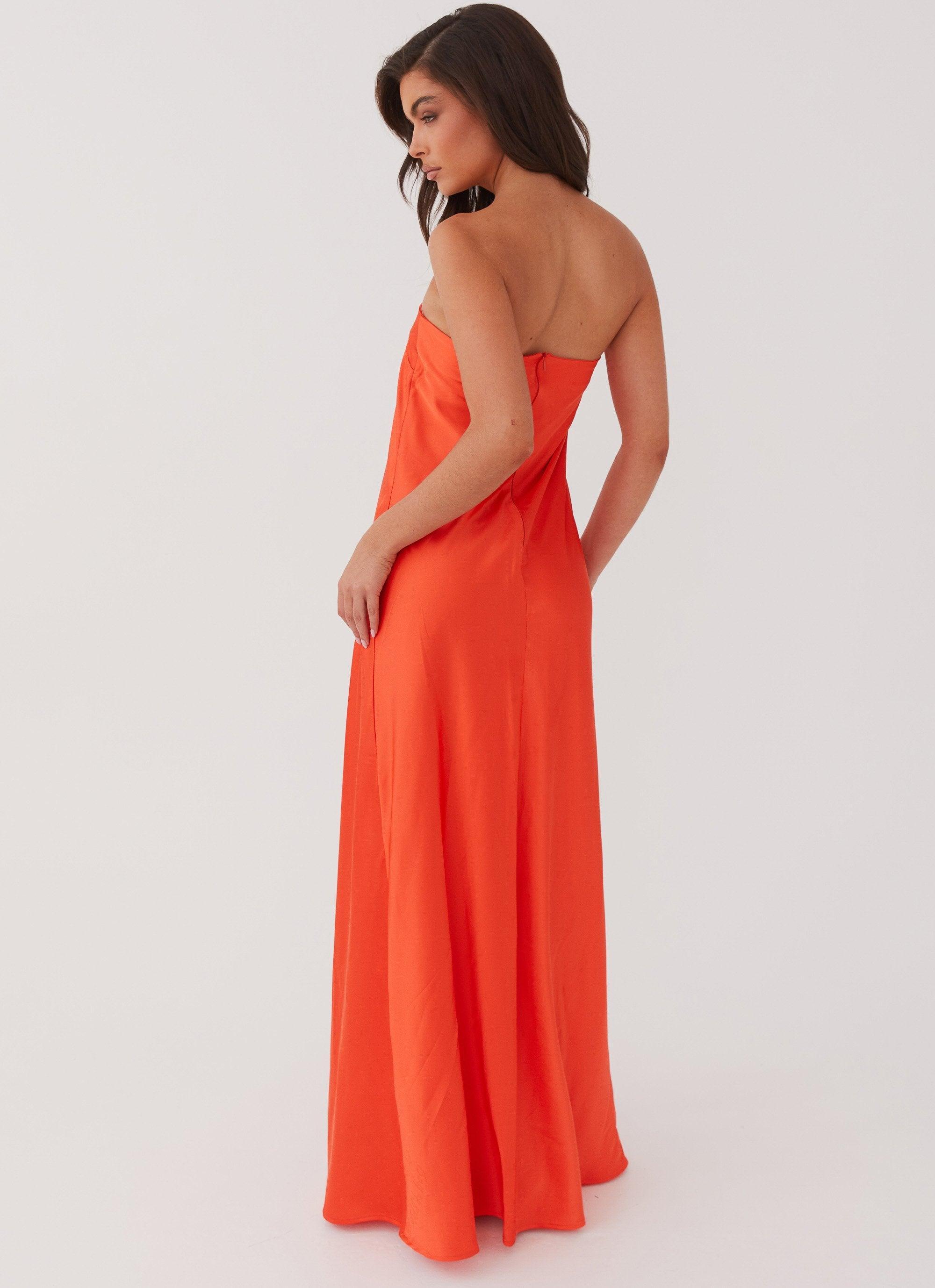 Chantelle Strapless Maxi Dress - Sunset Product Image