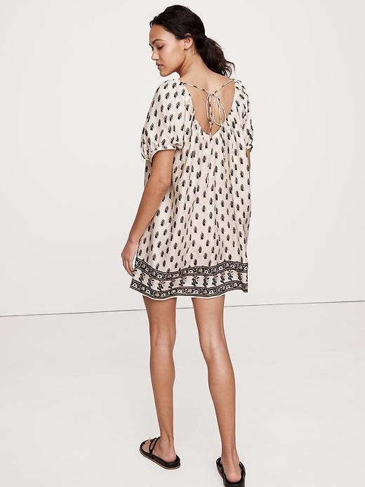 Viscose-Linen Mini Dress Product Image