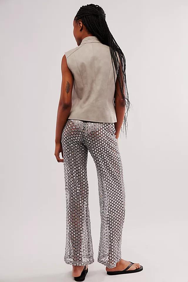 FP x EastNWestLabel Mirror Sequin Sheer Pants Product Image