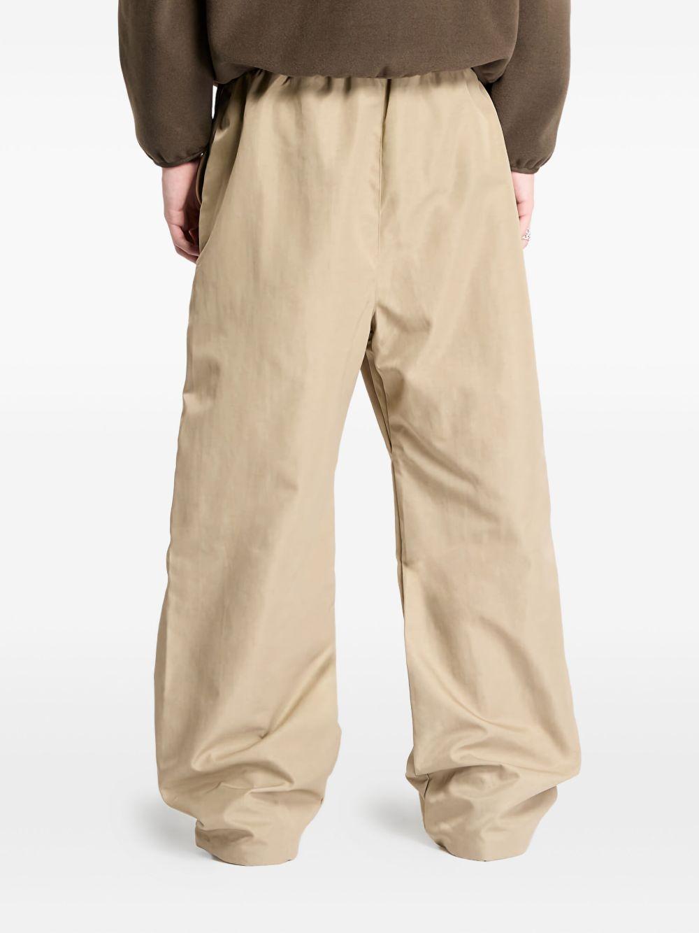 drawstring wide-leg trousers Product Image