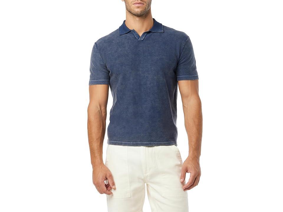 Joe's Jeans Jimmy Banlon Polo (Vintage Navy) Men's Clothing Product Image