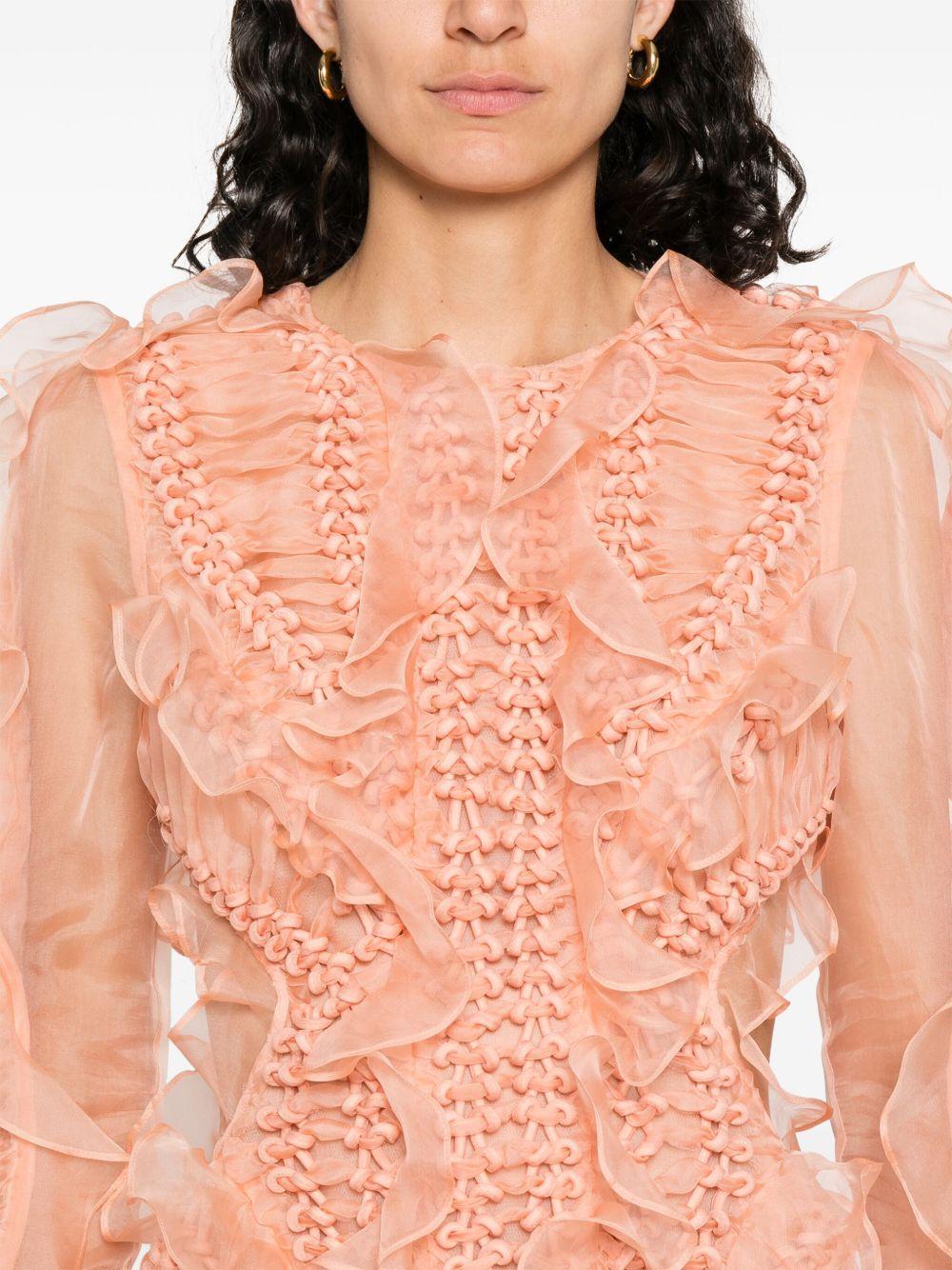 braided maxi dress Product Image