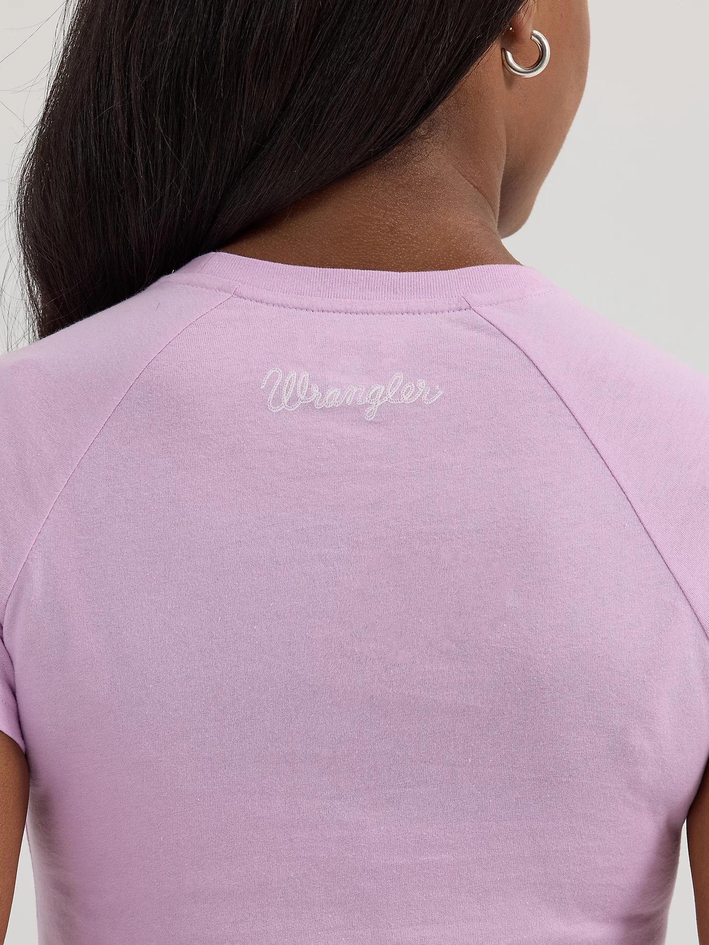 Women's Wrangler Shrunken Western Raglan Tee | Women's TOPS | Wrangler® Product Image