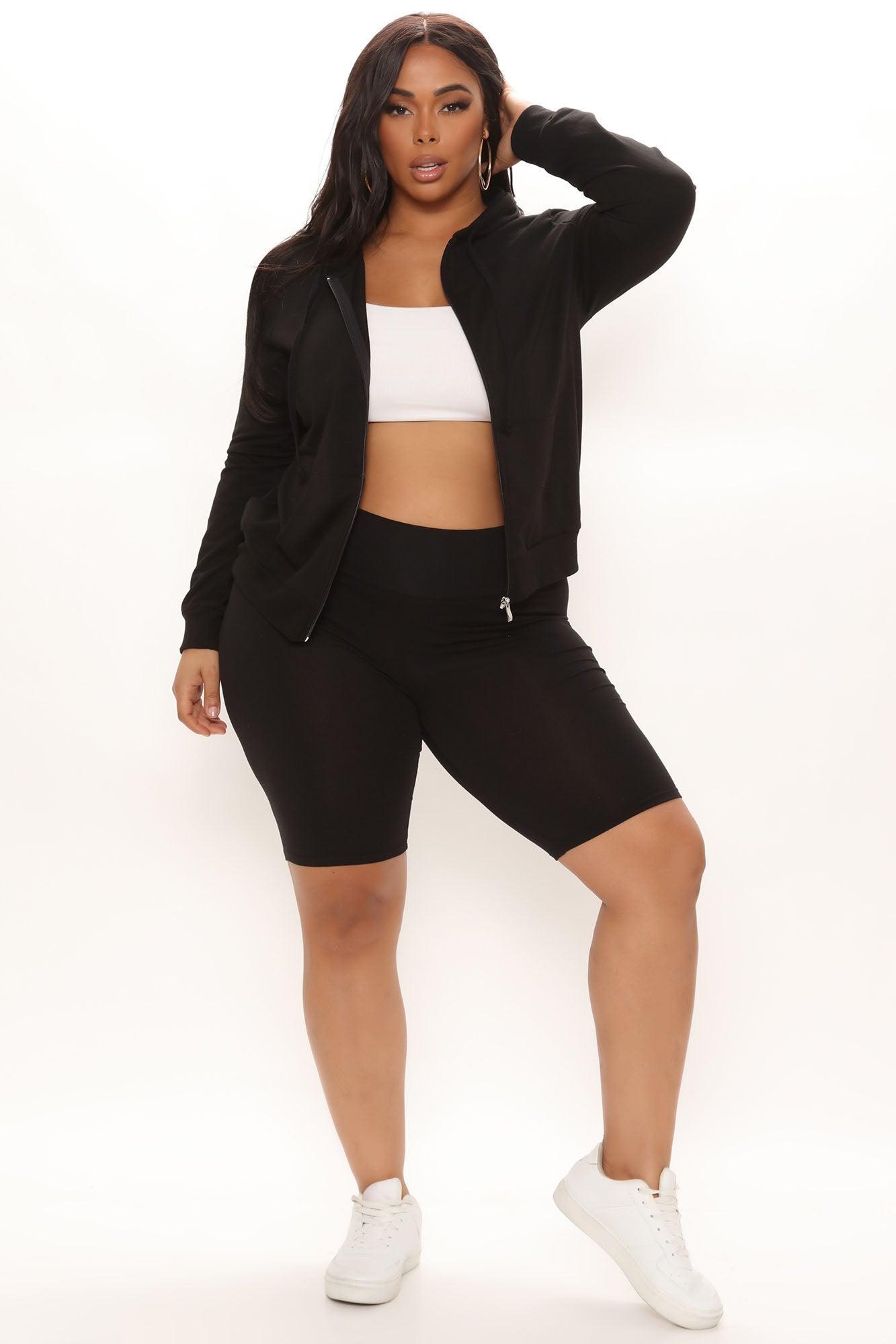 Latest And Greatest French Terry Zip Hoodie - Black Product Image