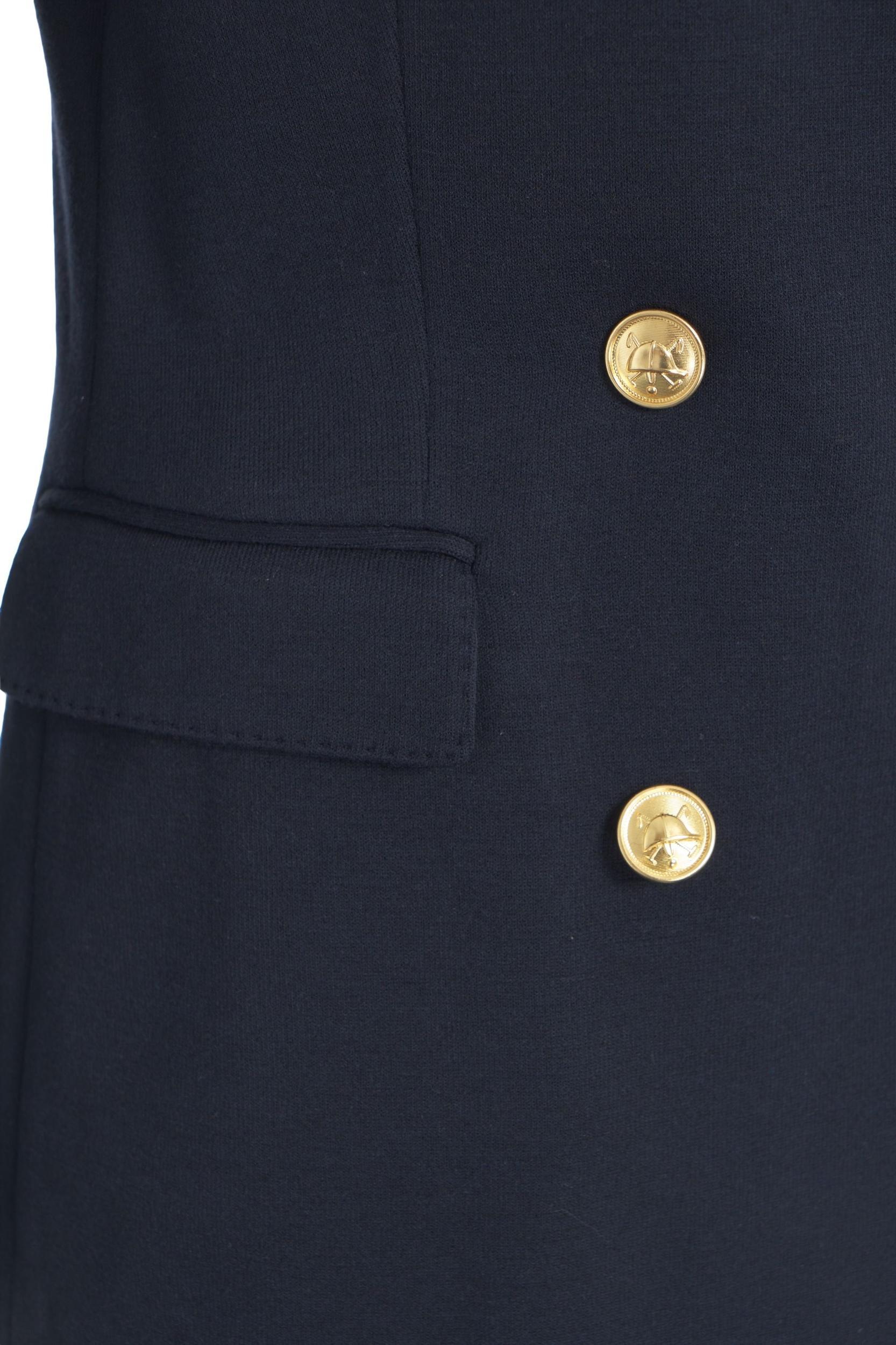 Knit double-breasted blazer Product Image