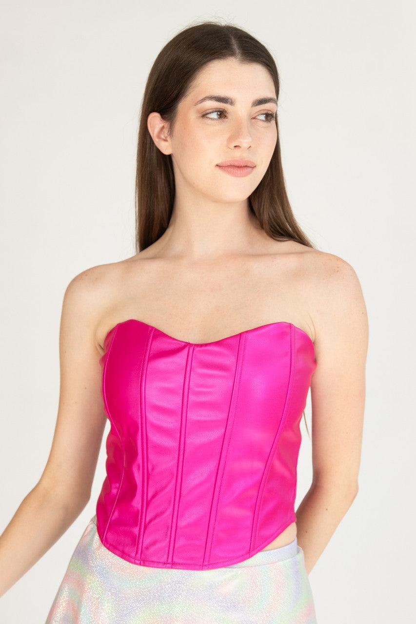Strapless Metallic Bodice Product Image