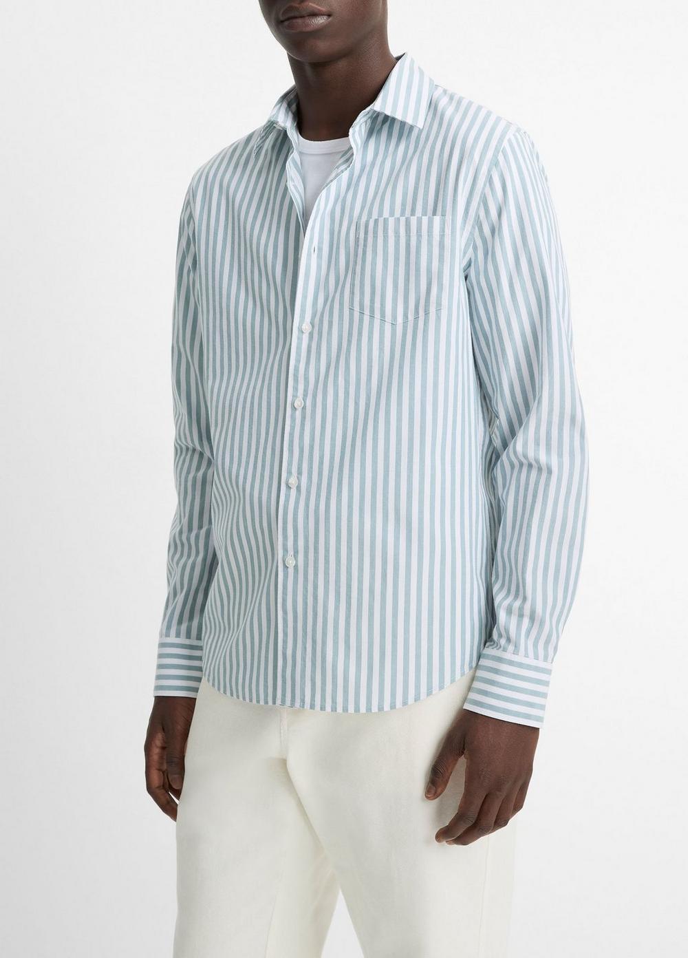 Hermosa Stripe Button-Front Shirt Product Image