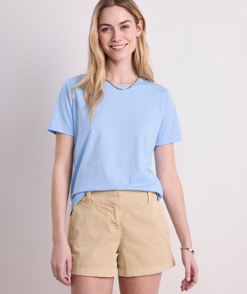 Pima Cotton Crewneck Tee Product Image