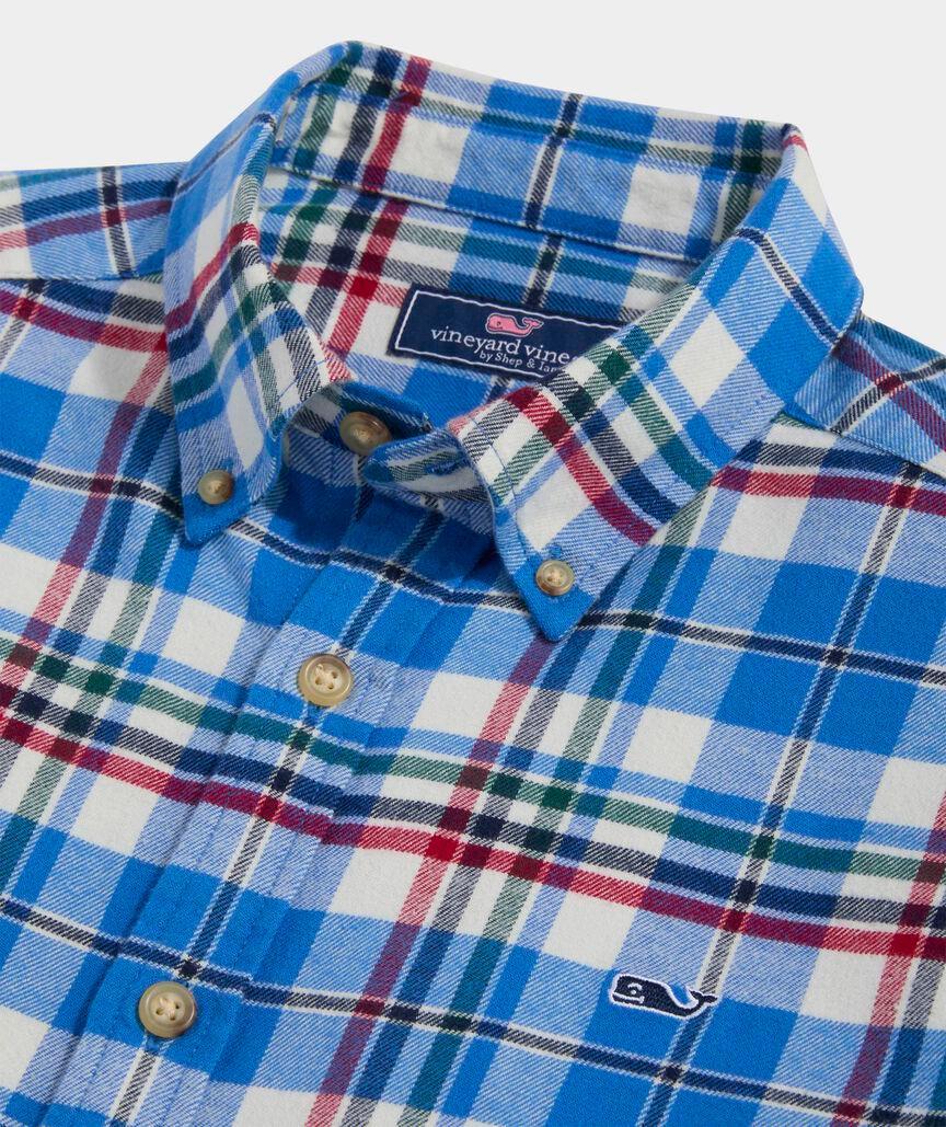 Vineyard Flannel Plaid Shirt Product Image