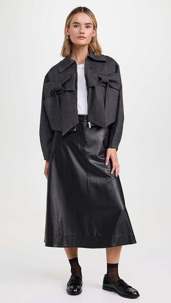 MEIMEIJ Cropped Jacket with Bows | Shopbop Product Image