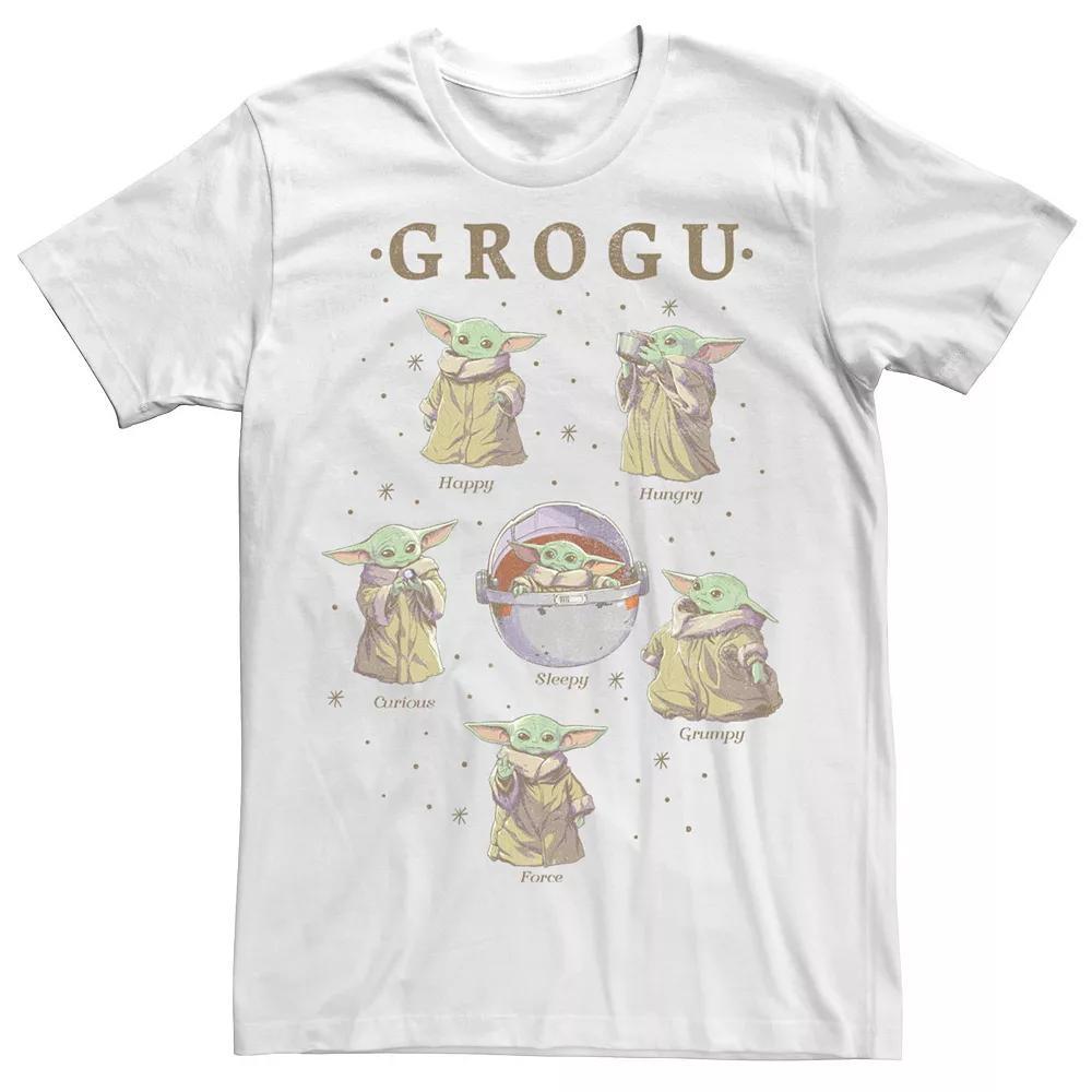 Men's Star Wars: The Mandalorian Grogu Moods R16 Tee,  Product Image