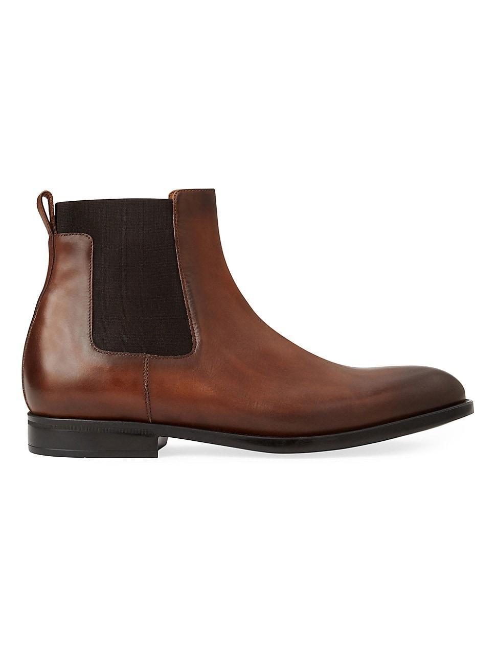 Mens Byron Leather Boots Product Image