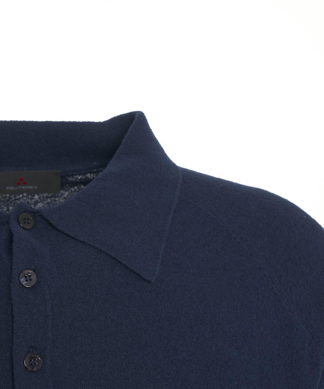 Terry polo shirt Product Image