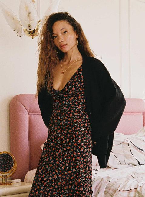 Burke Cardigan Black Product Image