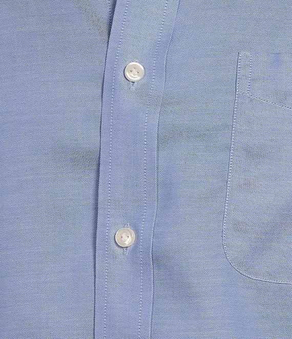 Daniel Cremieux Signature Label Non Iron Solid Oxford Long Sleeve Woven Shirt Product Image