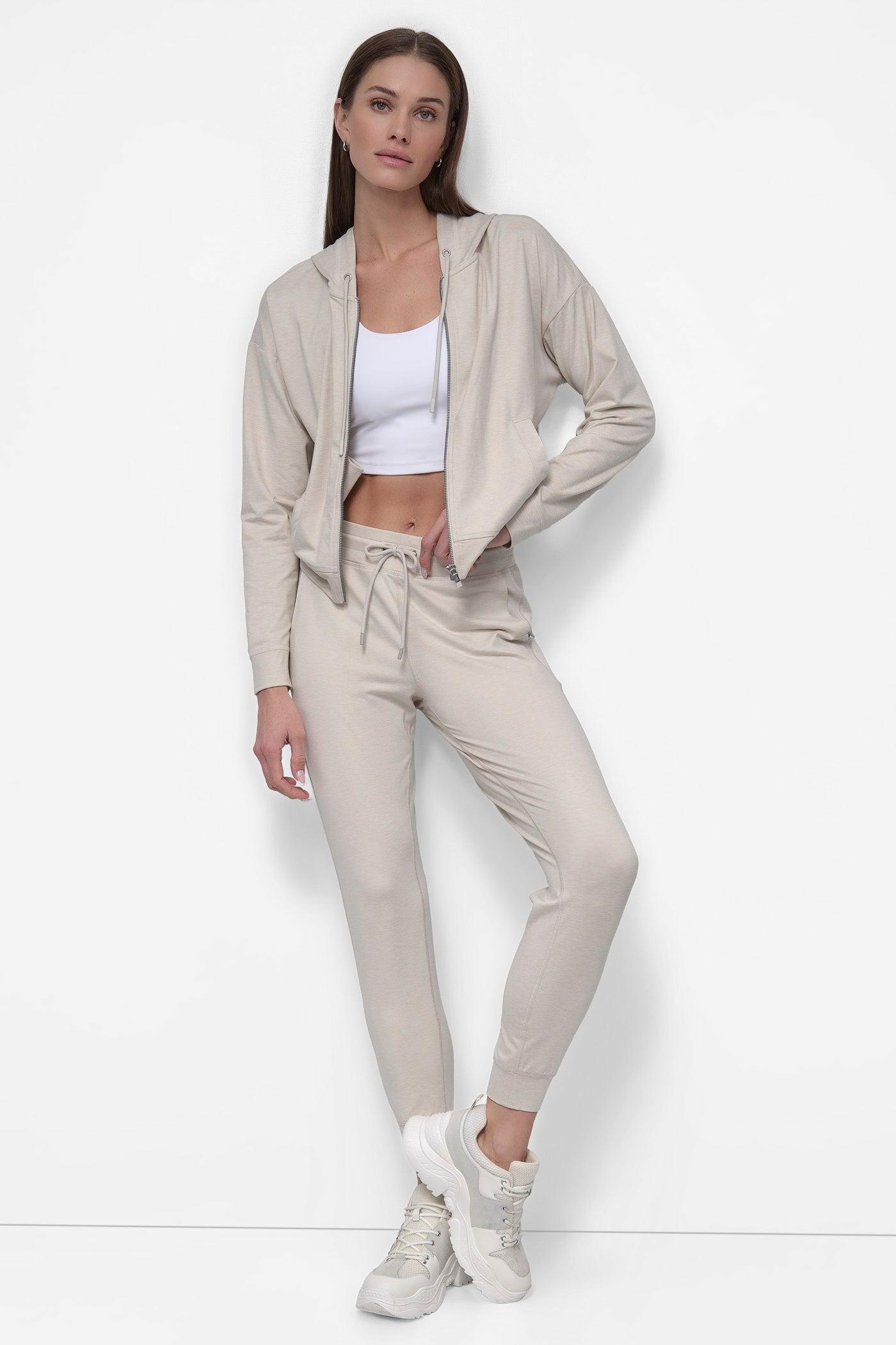 CROPPED HIGH-RISE SLIM JOGGER Product Image