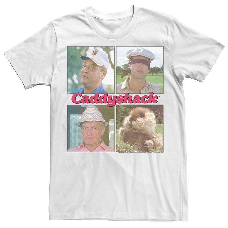 Men's Caddyshack Portrait Box Up Tee, Size: Medium, White Product Image