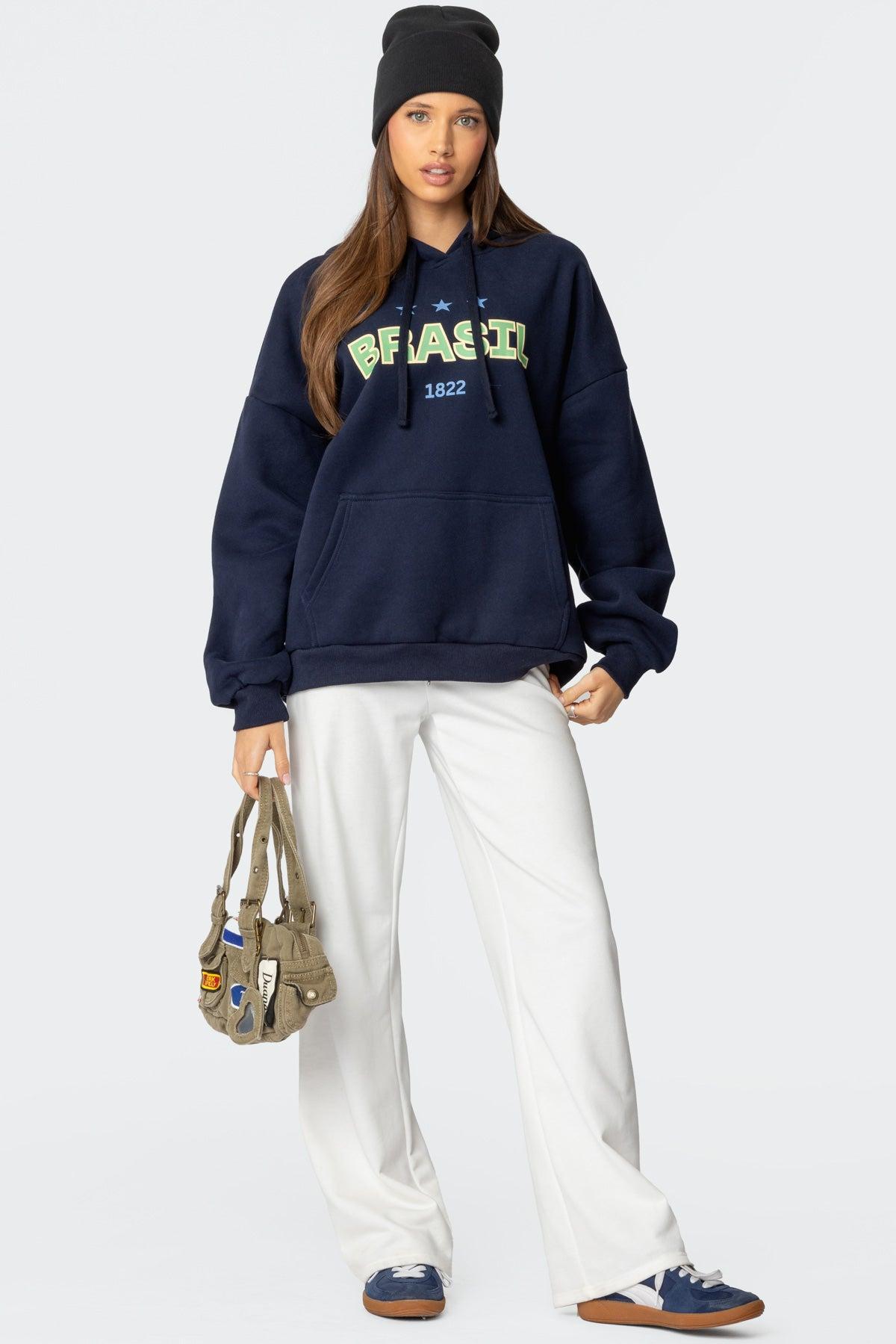 Brasil Oversized Hoodie Product Image