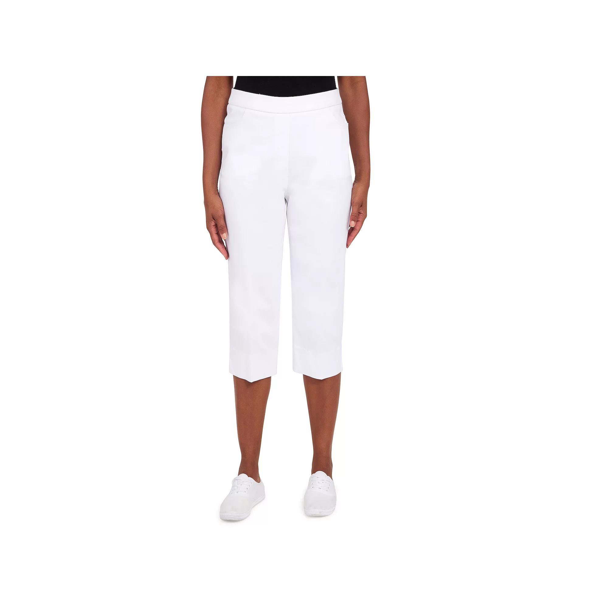 Petite Alfred Dunner Allure Capri Pants, Women's,  Product Image