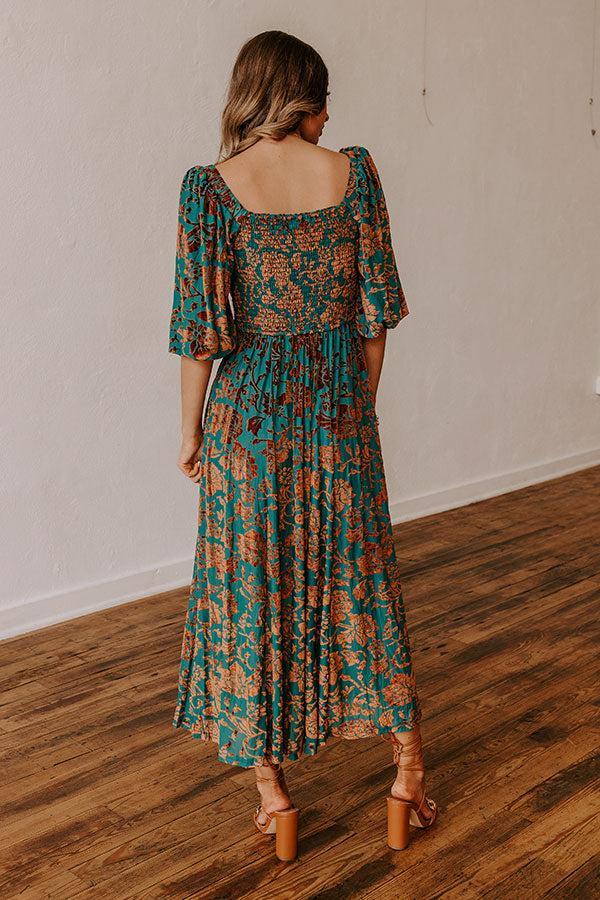 Every Enchantment Velvet Burnout Midi Product Image