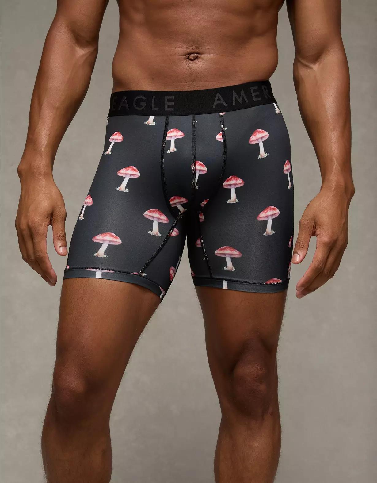 AEO Men's Mushroom 6" Flex Boxer Brief Product Image