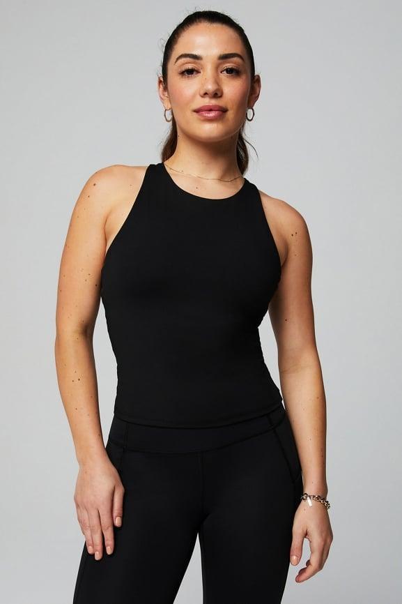 Strappy Built-In Bra Tank Product Image