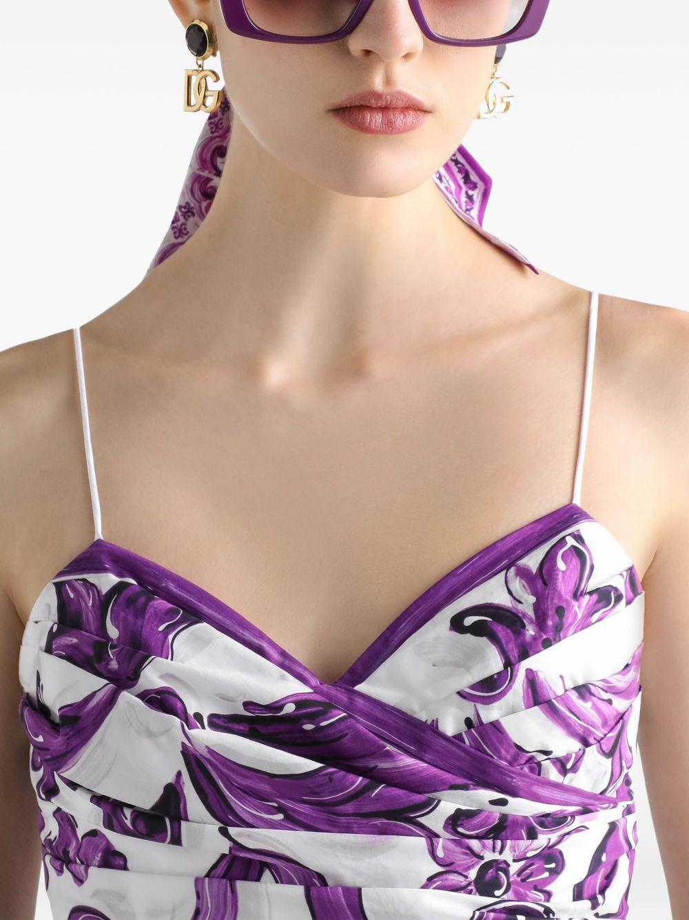 graphic-print mini dress Product Image