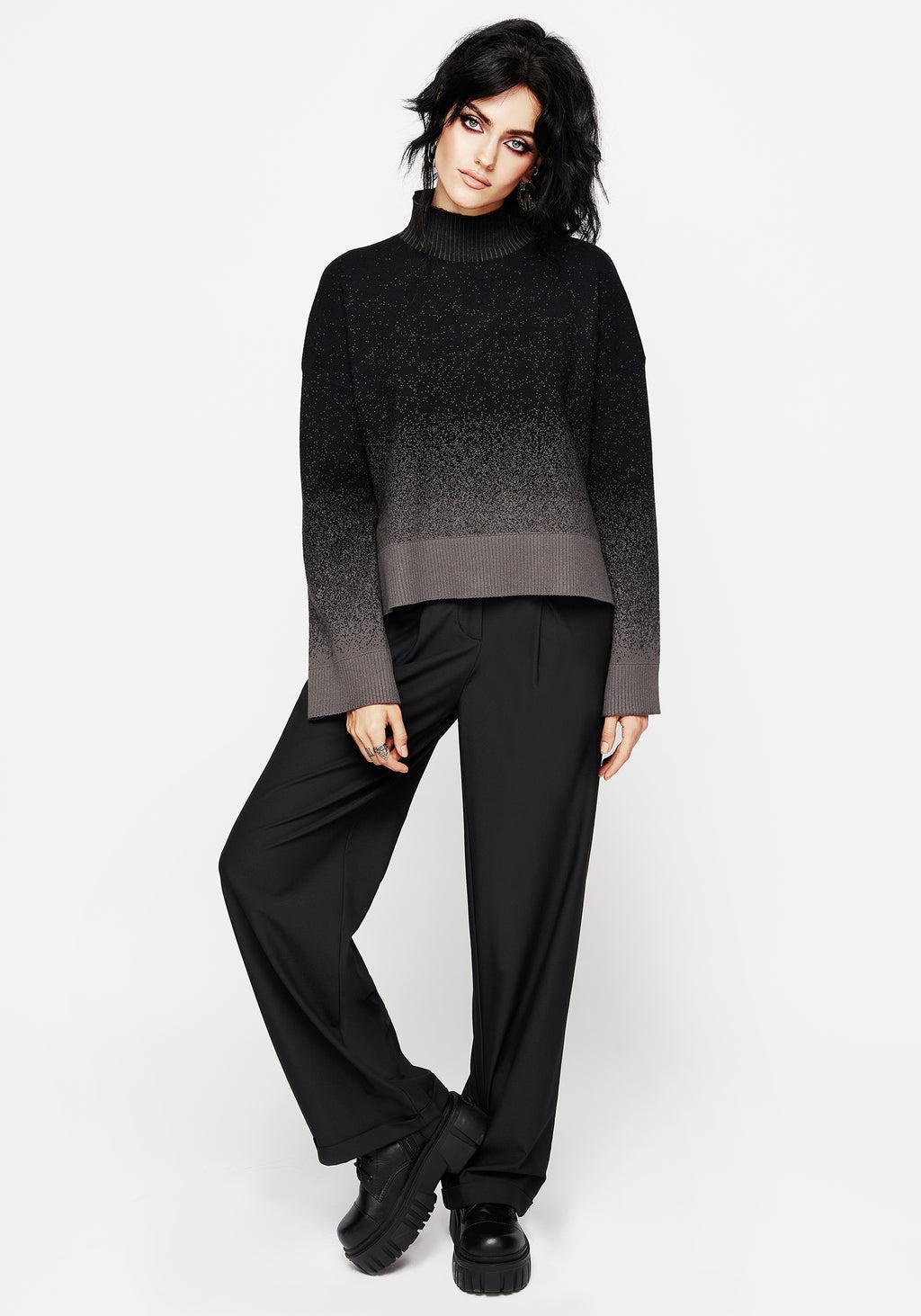 Nightjar Ombre Knit Sweater Product Image