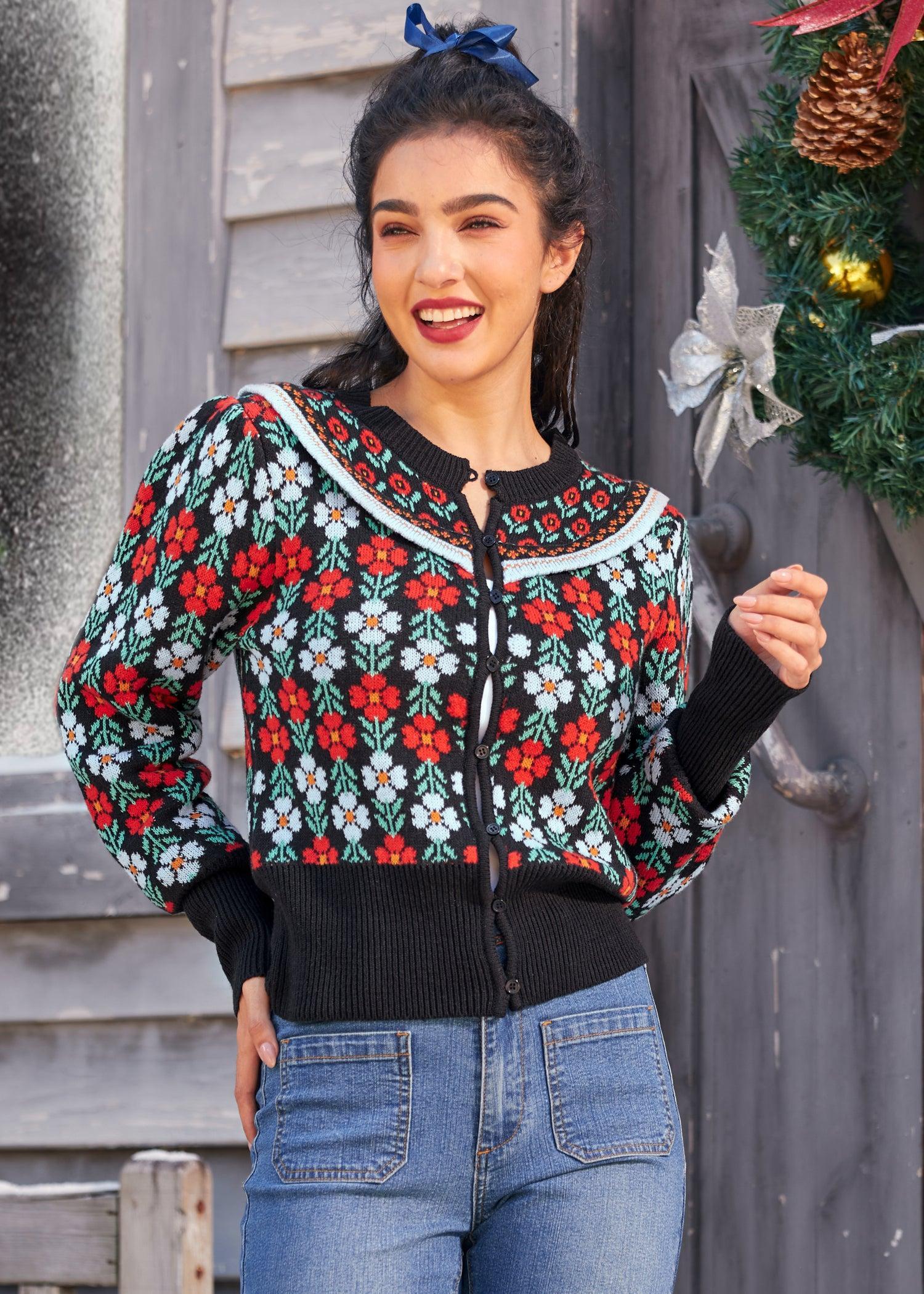 Timeless Tapestry Jacquard Cardigan Product Image