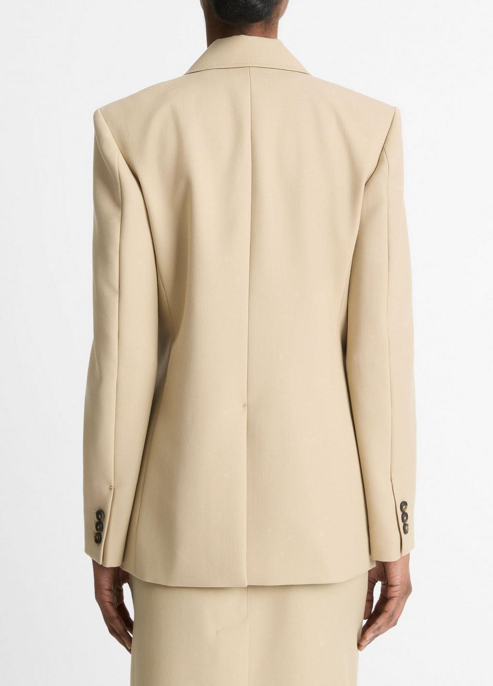 Tailored Italian Canvas Blazer Product Image