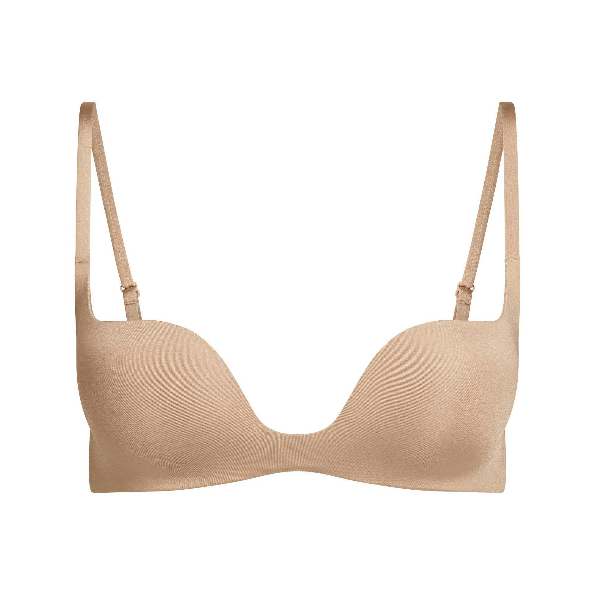 WIRELESS FORM SQUARE NECK BRA | CLAY Product Image