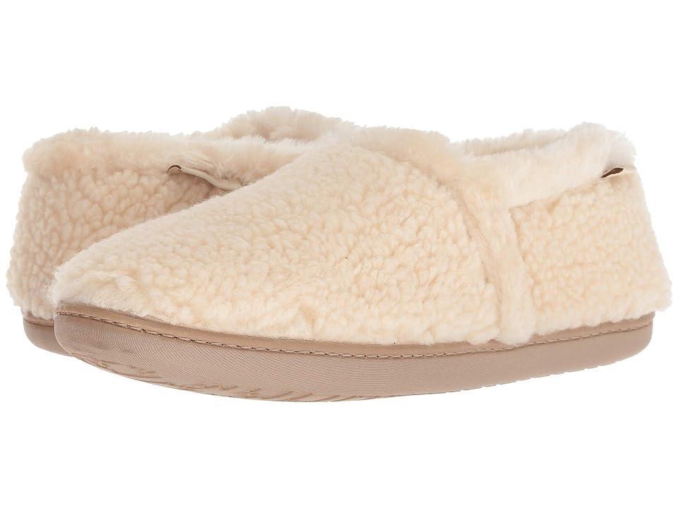 Womens Minnetonka Dina Slipper - Cream Product Image